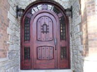castle style entry doors