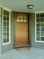 craftsman style door