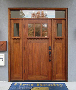 Craftsman Entry Door on Business
