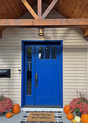 Tardis Blue craftsman Door