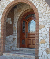 arched glass doors in Frankfort, IL