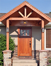 Craftsman Exterior Door