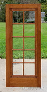 Oak Interior Glass Doors