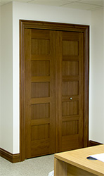 5 panel interior bifold doors shaker mahogany